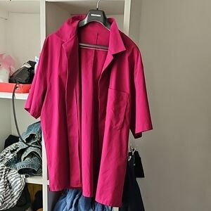 lululemon athletica Men's Casual Button Down Shirt - Pink